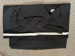 Japanese Kendo Hakama Pants Kimono Kusakura Black No 25 Uniform
