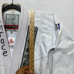 Gracie Barra Equipe Edition BJJ Gi Kimono White Size A0 Martial Arts