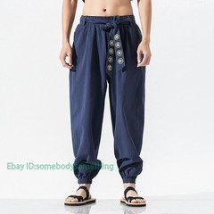 Kung Fu Tai Pants Bloomers Wushu Martial Arts Wing Chun Clothing Training Linen