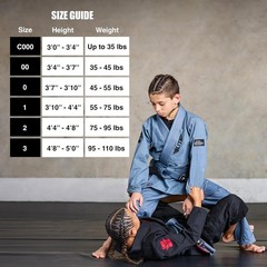 IBJJF Approved Ultra Light Kids BJJ Gi with Free Belt – Preshrunk & Durable