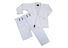 Riparo BJJ Gi Adults Kids Black Uniform Jiujitsu Judo – White