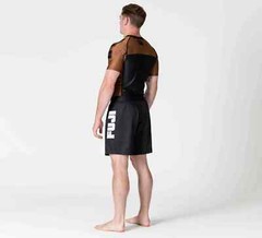 Fuji Sports IBJJF Ranked BJJ Jiu Jitsu Short Sleeve SS Rashguard – Brown