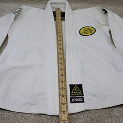 Gracie Humaita BJJ Gi Kids Size M000 White Jiu Jitsu Kimono Uniform