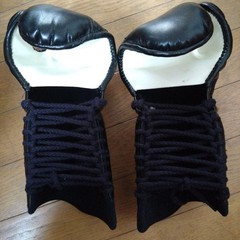 Japanese Kendo Kote Gloves Armor Size L Used High School Student Gear