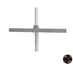 Minoura MINOURA Hanger for Hobby Tower Type A Square Pipe Knob Type Silver HH-2S
