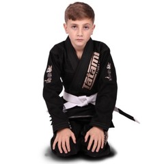 Tatami Fightwear Meerkatsu Kids Animal BJJ Gi – Black