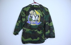 Level Up Martial Arts Karate Gi Kids Unisex Uniform Camo Top Size 1 (150cm)