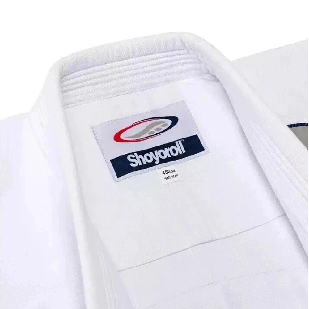 Shoyoroll JC Karate White BJJ Gi 450 GSM Jiu Jitsu Uniform + Free Carry Bag – Ne