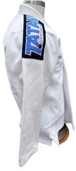 Tatami Fight Wear A2 Kimono Brazilian Jiu Jitsu White Cotton Kuroibi Men’s Small
