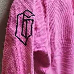 Gameness Professional Fightwear Jiu-Jitsu Gi Jacket Top Pink Kids Unisex 00