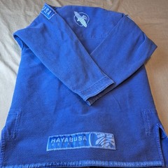 Hayabusa Keikogi Blue Jiu-Jitsu Gi A1 Martial Arts Uniform Top Only Size A1