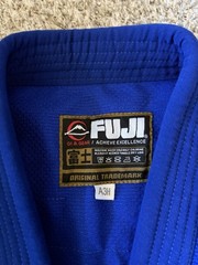 Fuji Kimono Blue BJJ Gi Uniform A3H Adult Unisex Martial Arts Jiu-Jitsu