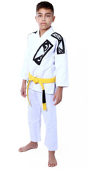 New Bad Boy Gi Kimono white BJJ Jiu Jitsu Kids Youth M1 M2 M3 M4 made in BRAZIL