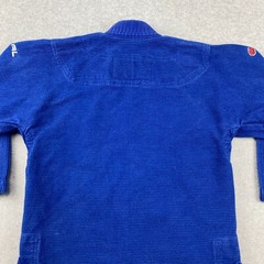 Koral Fight Co BJJ Gi Jacket Size M2 Blue Heavyweight Performance Utility Cotton