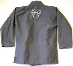Venum Contender Brazilian Jiu-Jitsu Gi Size C1 Youth Gray Jacket Only BJJ