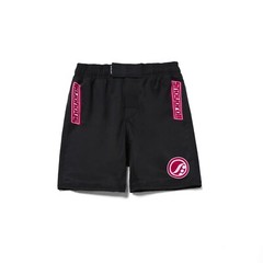 Shoyoroll Crimson Competitor Rash Guard LS & Training Fitted Shorts Grappler Set
