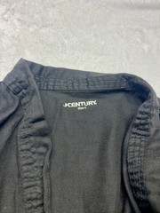 Century Karate Gi Jacket Size 6 Black Pre Owned
