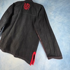 Sanabul Essentials BJJ Gi Jacket Black Red A1 Ultra Light Pearl Weave Kimono Top