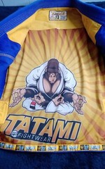 TATAMI Fight Wear Original Primate Kimonos UK Womens Sz F3 Zen Gorilla BJJ-G1-V1