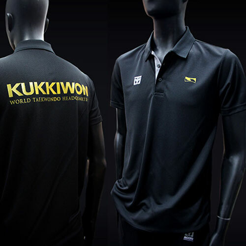 MOOTO KUKKIWON Cool Ceramics PK T-Shirts Martial Arts Polo White/Black/Navy/Red