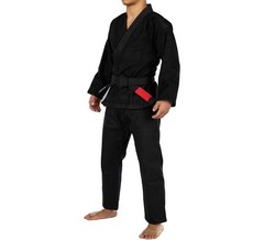 New Fuji Sports Elemental Mens Brazilian Jiu Jitsu Gi Jiu-Jitsu BJJ – Black