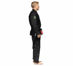 Fuji Suparaito Lightweight Mens Jiu-Jitsu BJJ Gi Gamer Series – Black / Green