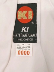 KI Martial Arts Uniform Set Karate Taekwondo Jacket Pant Belt 0000 Small Child