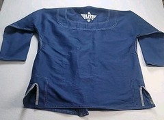Elite Sports BJJ Gi Jacket Top Only Blue A2H Husky New With Tags