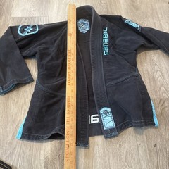 Sanabul Jiu Jitsu gi Kids Youth K2 Black