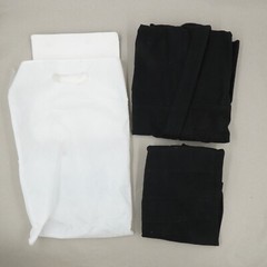 Wasuru Budo Uniform Size 2 Black Hap Ki Do