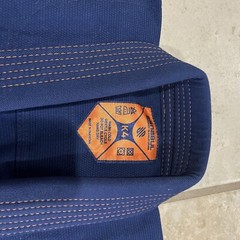 sanabul jiu jitsu gi k4 jacket only blue orange