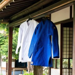 IJF Champion 3 Regular Fit with Gold Logo Judo Gi by Adidas (White or Blue)