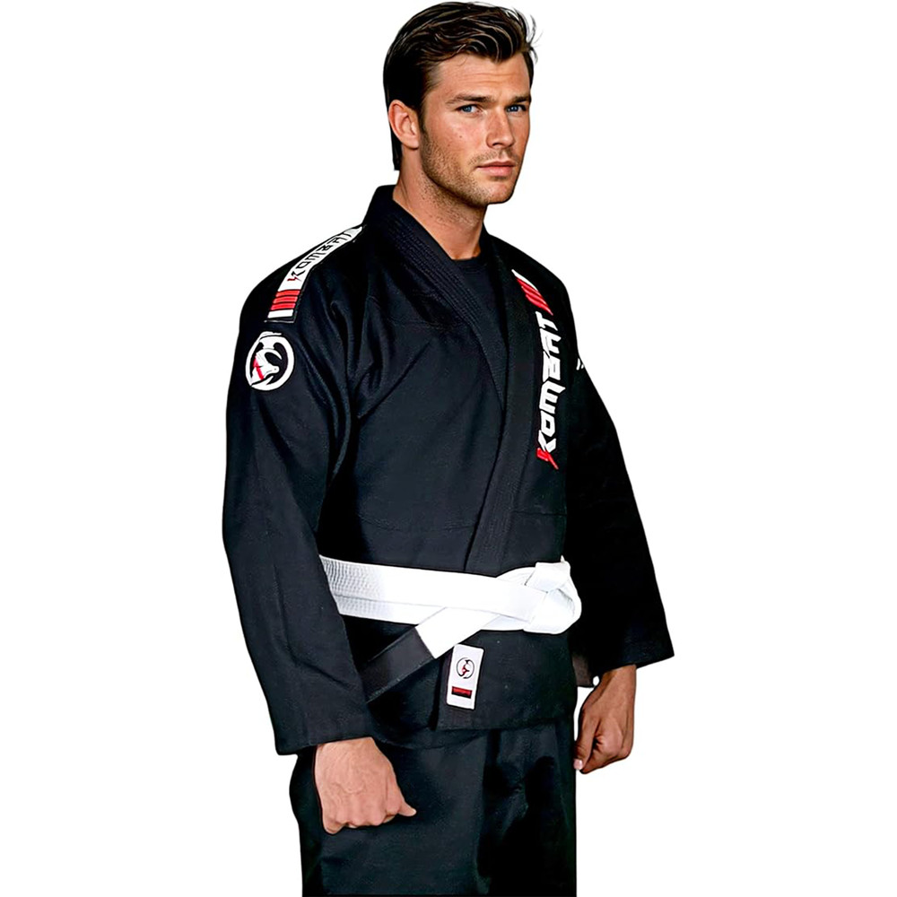 KOMBAT USA Lightening Pro BJJ Gi Ultra Light 100% Cotton + FREE White Belt