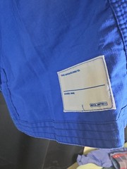 Gracie Barra Limited Edition Ripstop Trainlite Blue Kimono Top Jacket 1 Piece A2