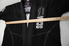 Steel City Martial Arts Jiu Jitsu Gi Mens Large A2 Black BJJ Kimono Set