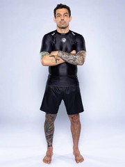 Fuji Baseline 2.0 IBJJF Ranked BJJ Jiu Jitsu ShortSleeve SS Rashguard – Black