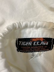 Wally Jay Small-Circle Jujitsu Gi Class Handout AJJF Bag Belts Tiger Claw Sz 4