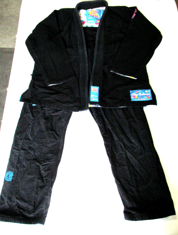 Chaos and Order Bayside BJJ Gi Uniform – Black – Adult A2 – New/Other/NO belt
