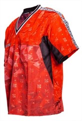 TOP TEN SPORT KARATE KICKBOXING ULTRALIGHT PRISM RED Uniform Gi MMA TKD Martial