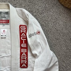 Gracie Barra Jiu Jitsu Atleta Gi Set Size A4