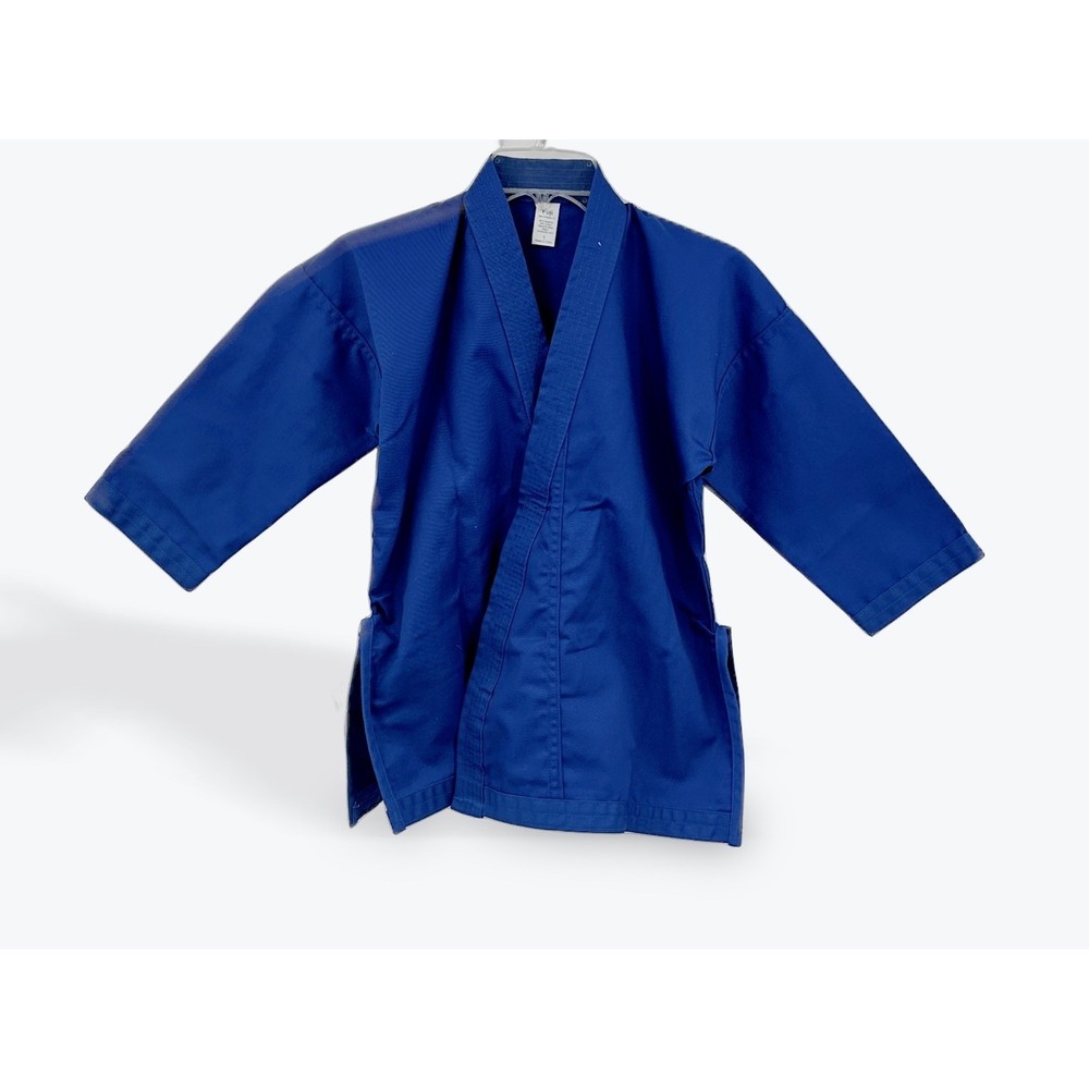 Fuji Sports Jiu Jitsu Judo Gi Uniform Size 1 Blue Made in USA