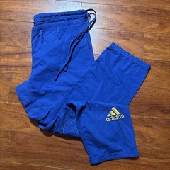 Adidas JUI JITSU Martial Arts MMA Blue GI Pants BJJ Men’s Size A1 Active EUC