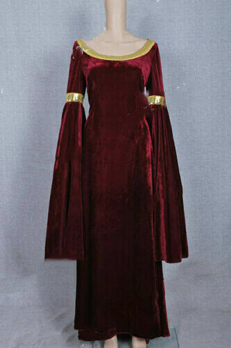The Lord Of The Rings Arwen Dress Cosplay Costume Halloween;