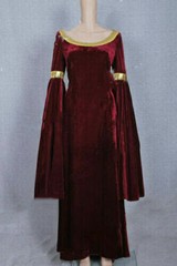 The Lord Of The Rings Arwen Dress Cosplay Costume Halloween;