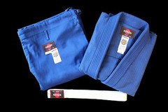 KANKU NEW Blue Jiu jitsu Gi uniform, 550 gram Gold Weave, Bjj Gi for Adult, Kids