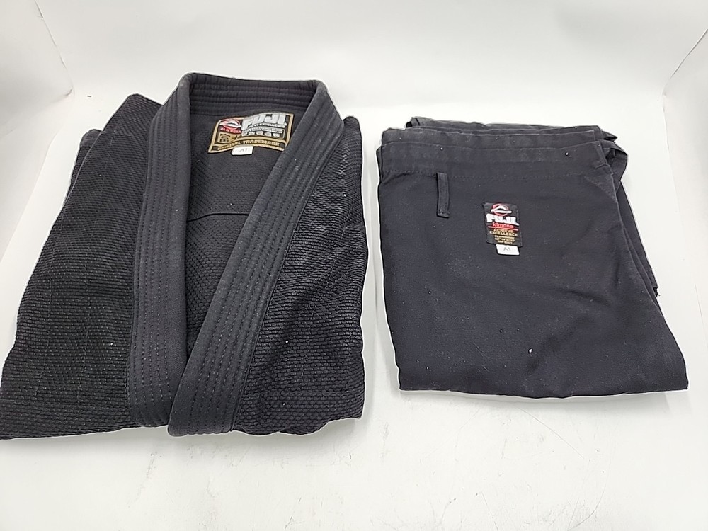 NEW Fugi Sports All Around Brazilian Jui-Jitsu Gi-black Size A1
