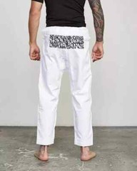 White Shoyoroll Batch 105 RVCA Brazilian Jiu-Jitsu absolute king 450 GSM
