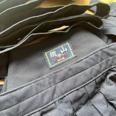 Japanese Kendo Hakama Pants Kimono Navy Blue Size 19 School Student