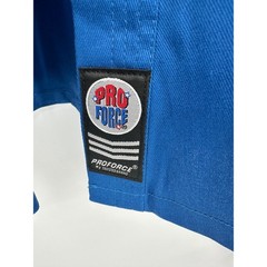 ProForce Adult Jiu Jitsu Gi Top Jacket Blue Size 3 Cotton Polyester Blend
