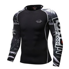 Brazilian Jiu Jitsu MMA BJJ Rash Guard Shirts For Grappling Martial Arts